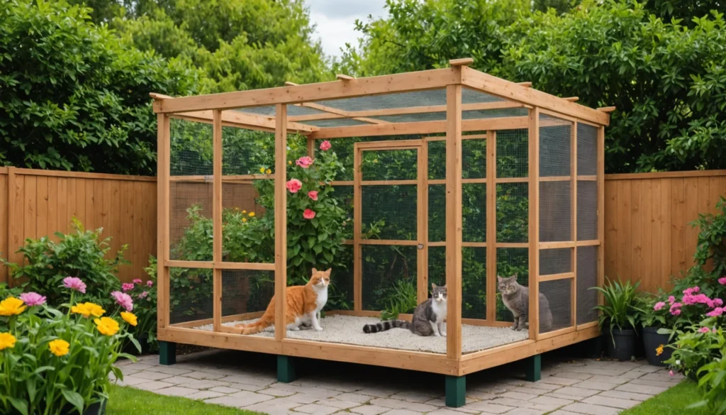 catio pour chat