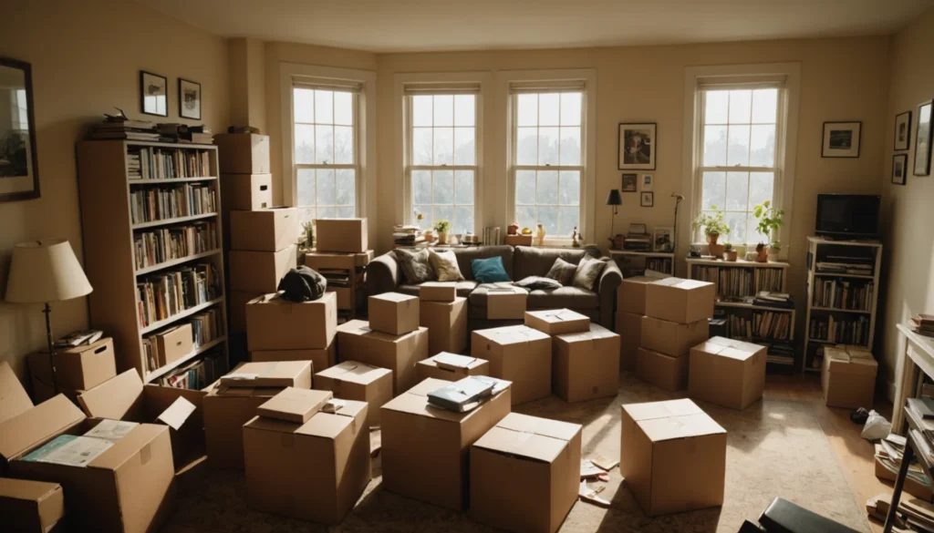 combien de temps pour faire cartons déménagement