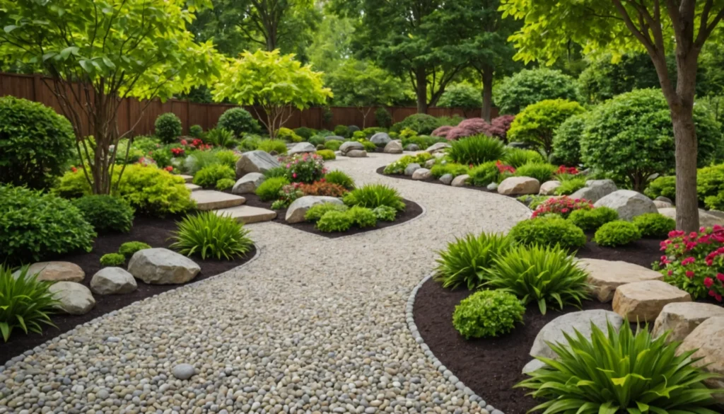galets pour le jardin