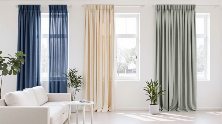 comment choisir la couleur de ses rideaux