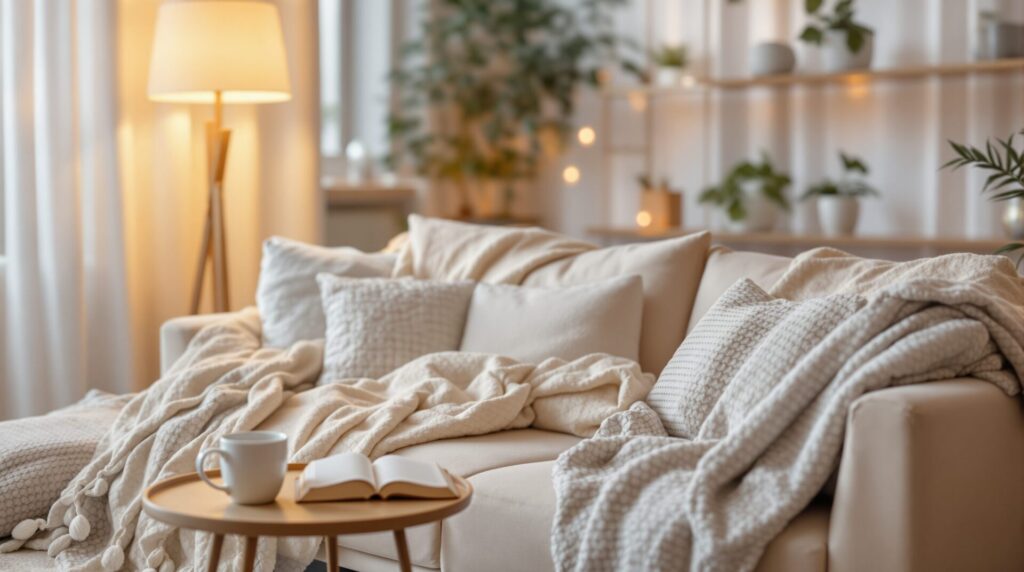 ambiance cocooning salon