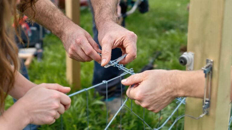 combien de tendeur pour grillage