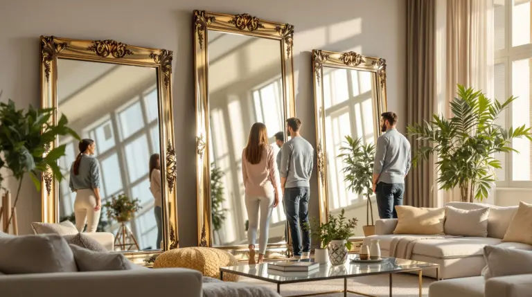 miroirs pour augmenter la luminosité